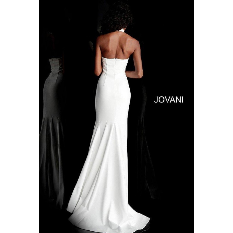 Jovani Long Wedding Dress 67661 Ivory