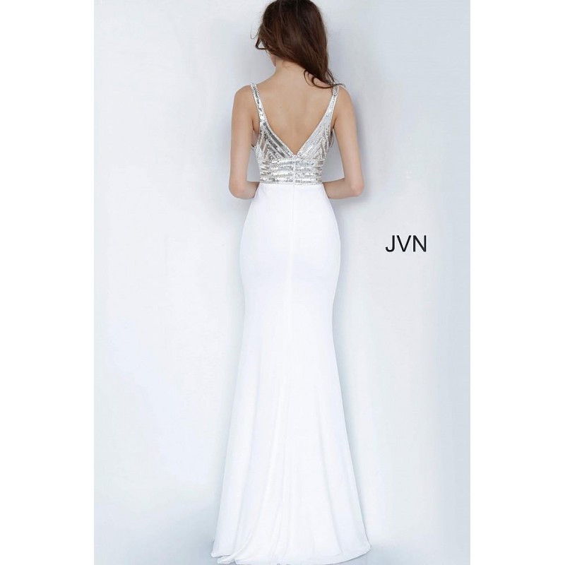 Jovani Prom Long Formal Dress 4240 Ivory