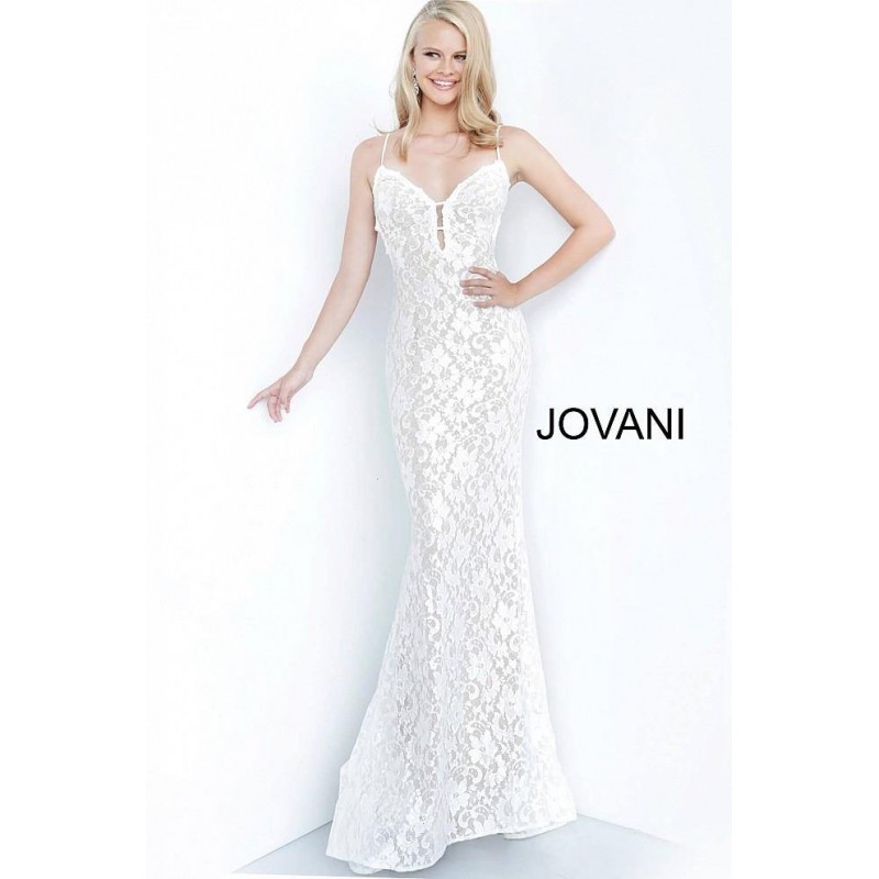 Jovani Long Bridal Dress 8082