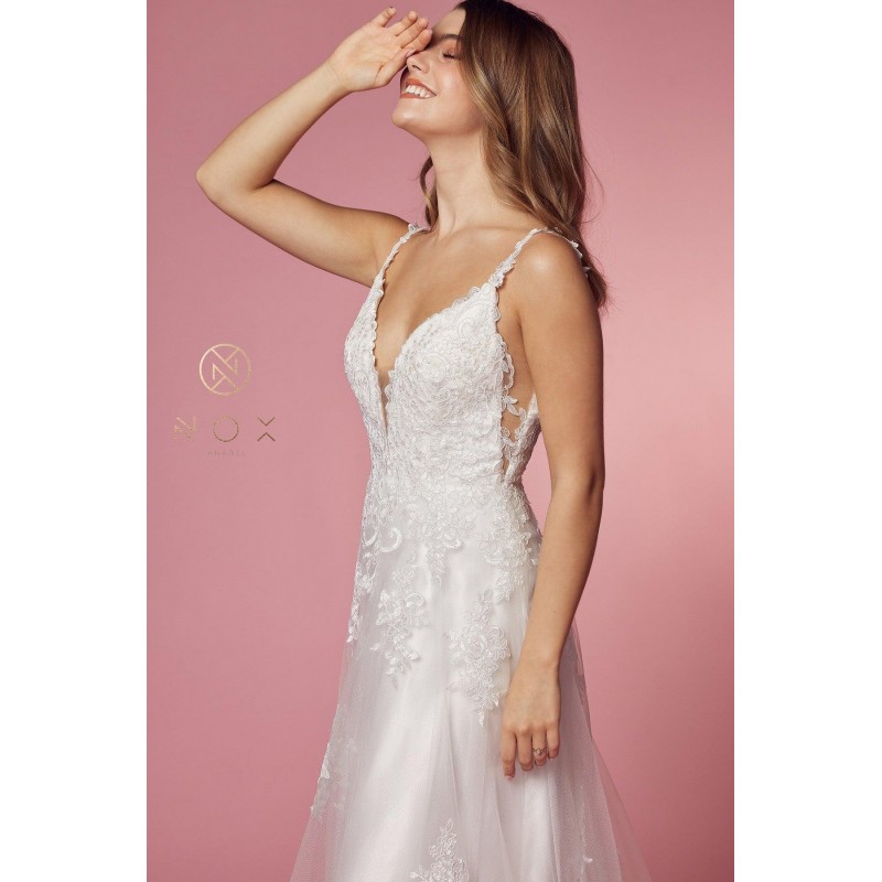 Long Lace Wedding Dress