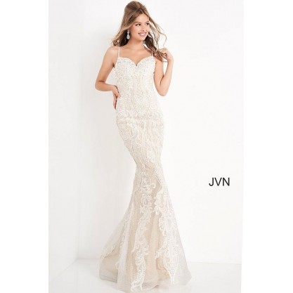Jovani Long Formal Wedding Dress 65529