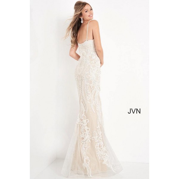Jovani Long Formal Wedding Dress 65529