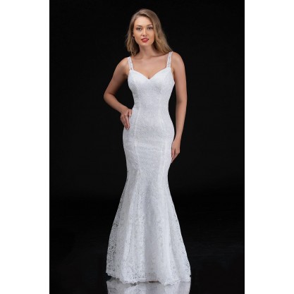 Nina Canacci Long Formal  Mermaid Wedding Gown 5142