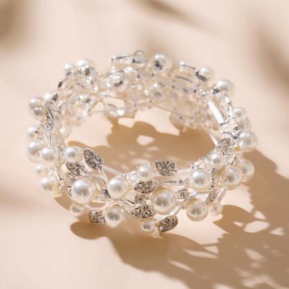 Gorgeous Alloy/Rhinestones/Imitation Pearls Ladies' Bracelets