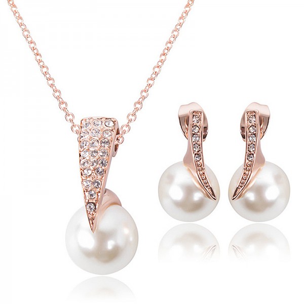 Beautiful Alloy/Rhinestones Ladies' Jewelry Sets