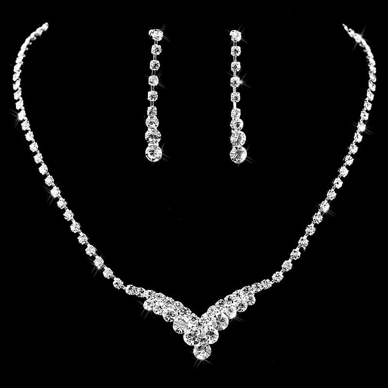 Elegant Alloy/Rhinestones With Rhinestone Ladies' Jewelry Sets