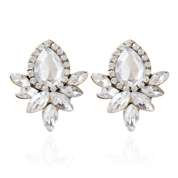 Ladies' Elegant Alloy Earrings For Bride/For Bridesmaid