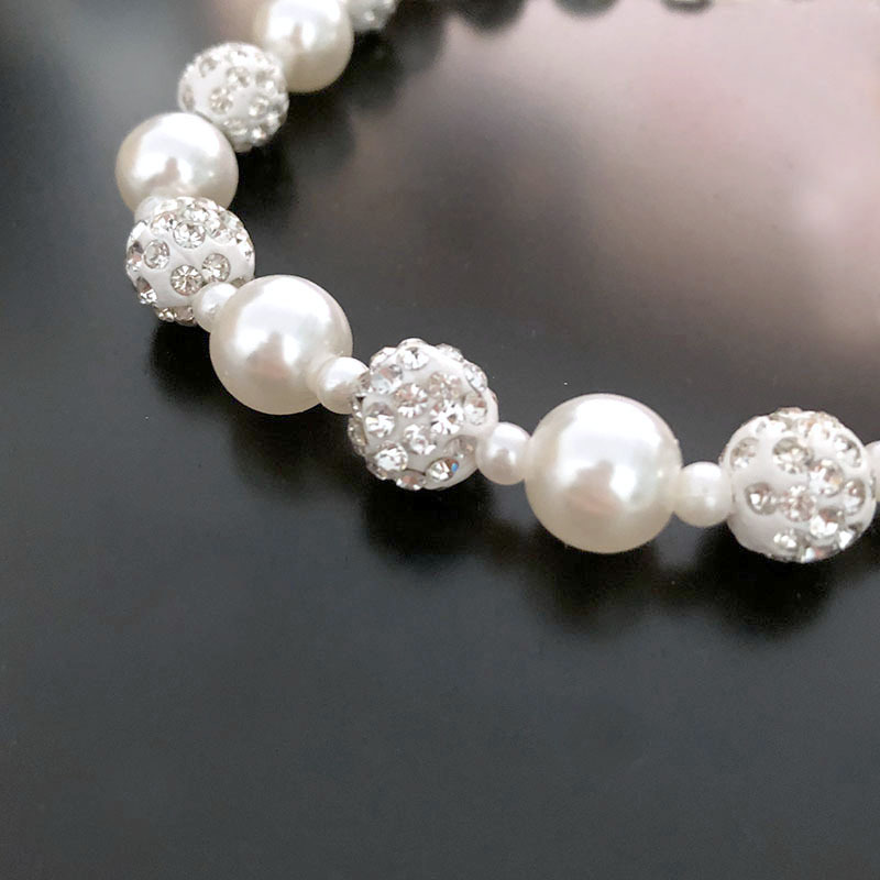 Ladies' Stylish Rhinestones/Imitation Pearls Bracelets