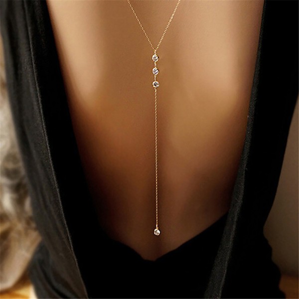 Ladies' Fashionable Alloy/Rhinestones Necklaces For Her