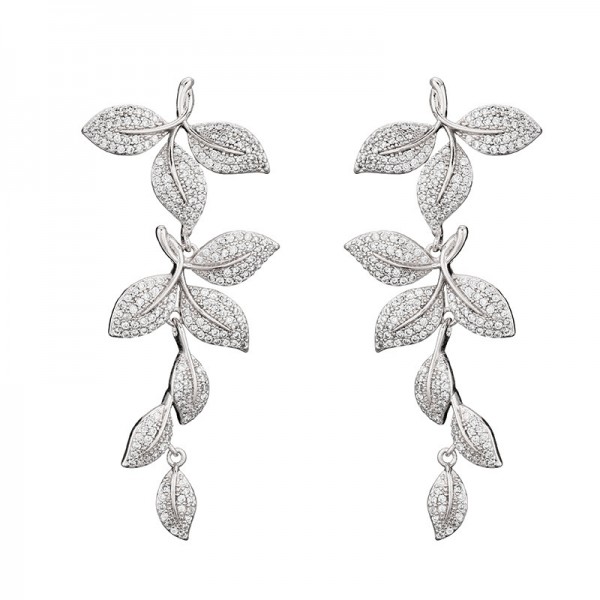 Unique Alloy/Rhinestones Earrings For Her