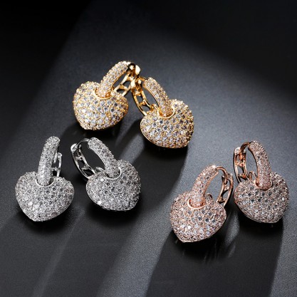 Ladies' Beautiful Copper Earrings