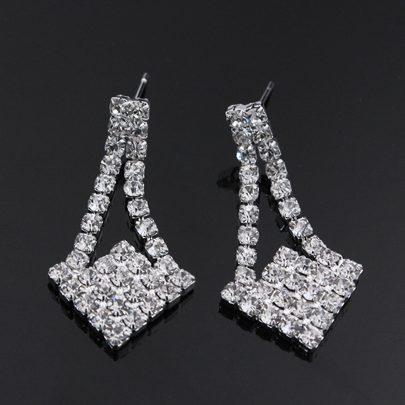 Elegant Alloy/Rhinestones Ladies' Jewelry Sets