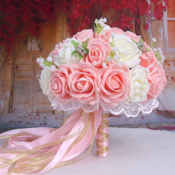 Satin Bridal Bouquets/Bridesmaid Bouquets -