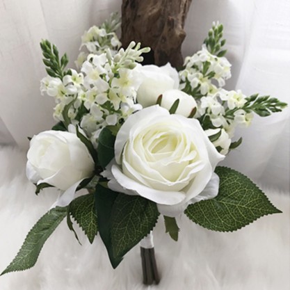 Round Bridesmaid Bouquets (Sold in a single piece) -