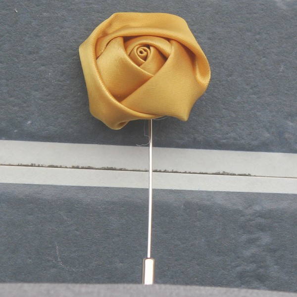Romantic Satin Boutonniere (Sold in a single piece) -