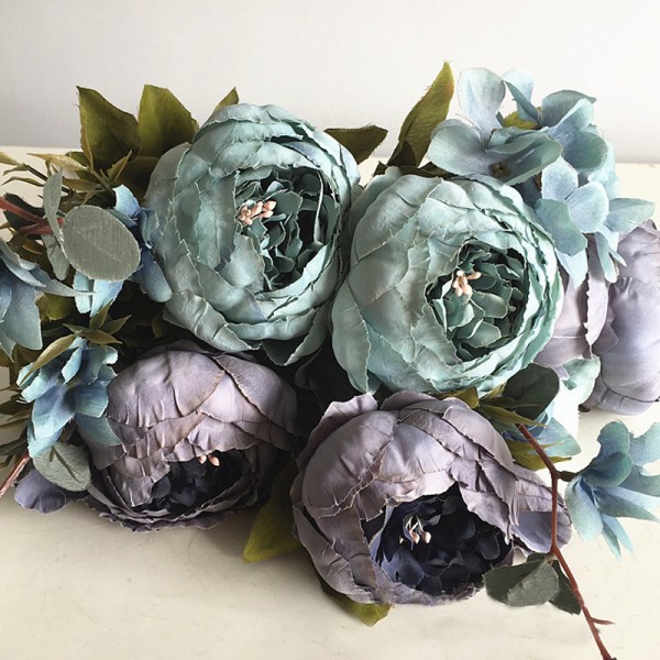 Elegant Free-Form Silk Flower Decorations/Wedding Table Flowers -