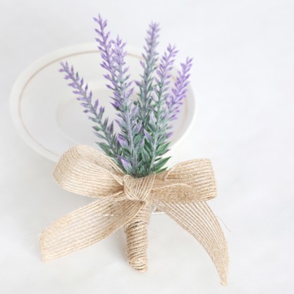 Elegant/Fascinating/Dreamlike Linen Rope/Artificial Flower Boutonniere -