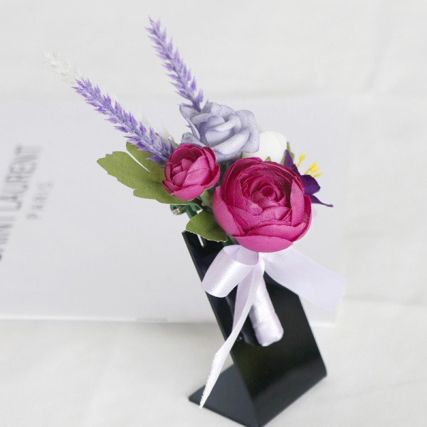 Elegant/Fascinating/Dreamlike Satin/Plastic/Artificial Flower Boutonniere -