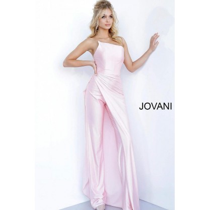 Jovani Prom Long Jumpsuit 68563 Light Pink