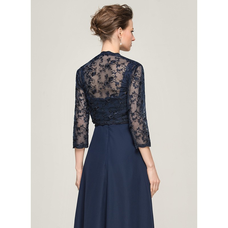 3/4-Length Sleeve Lace Special Occasion Wrap