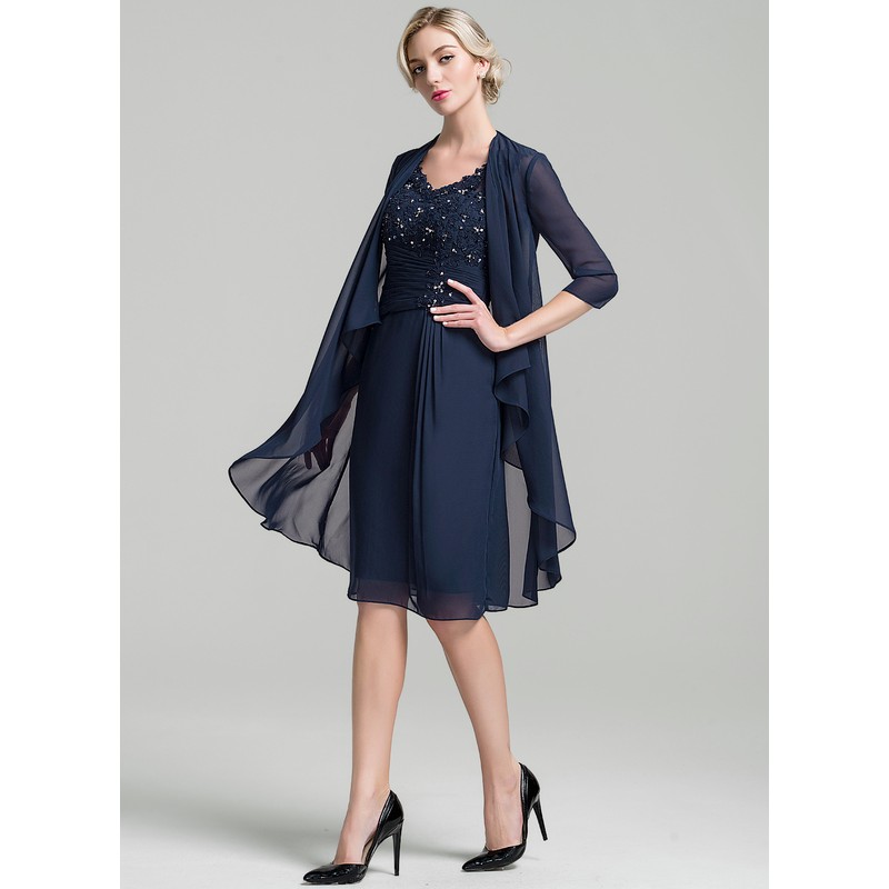 3/4-Length Sleeve Chiffon Special Occasion Wrap