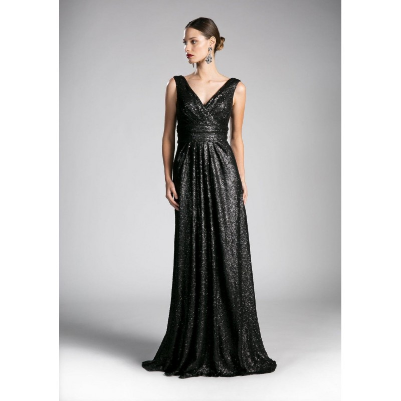 Sequin Sheath Dress by Cinderella Divine -ET326