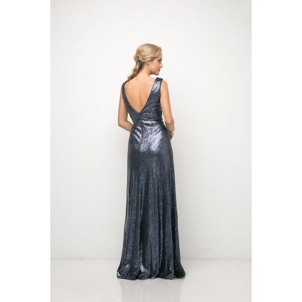 Sequin Sheath Dress by Cinderella Divine -ET326