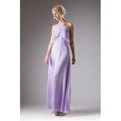 Chiffon Empire Waist Dress by Cinderella Divine -CF129