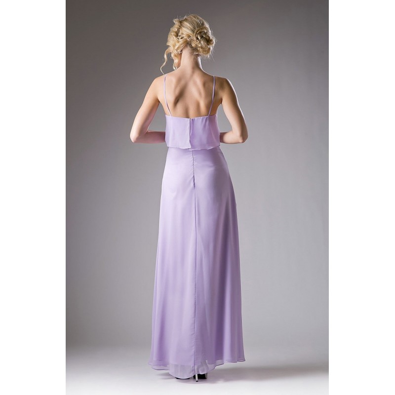Chiffon Empire Waist Dress by Cinderella Divine -CF129