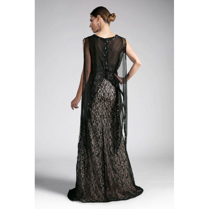Lace Sheath Dress by Cinderella Divine -5014