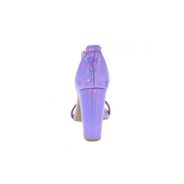 Mania22 Purple Women's Heel