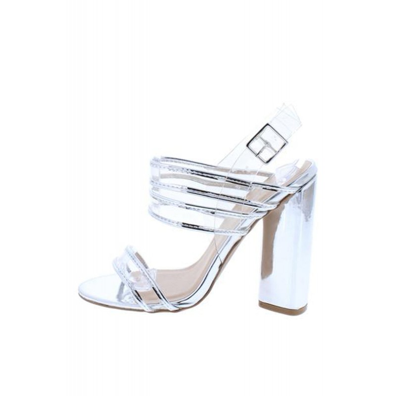 Lyra06 Silver Women's Heel