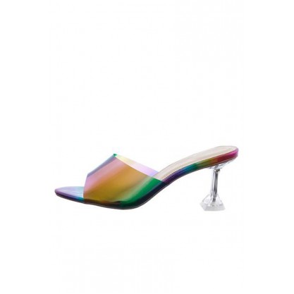 Water04 Rainbow Women's Heel