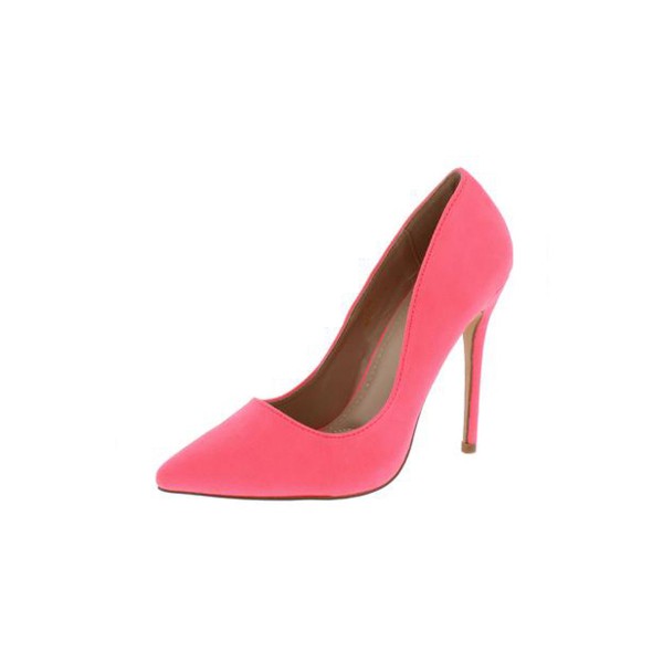 Raelynn1 Neon Pink Women's Heel
