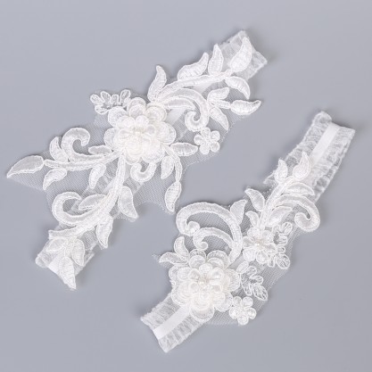 Lace Elegant Bridal/Feminine/Dance Garters (set Of 2)