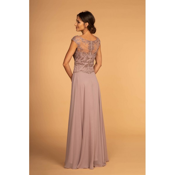 Mother of the Bride Chiffon Long Dress Prom