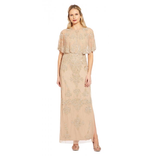 Adrianna Papell Long Formal Mother of the Bride Dress
