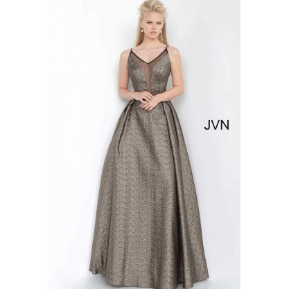 Jovani Long Prom Gown 2549 Black/Silver