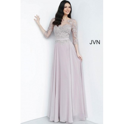 Jovani Long Formal Prom Gown 2167 Mauve