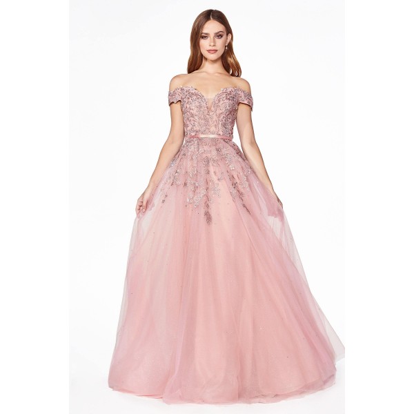 Prom Long Formal Off Shoulder Ball Gown