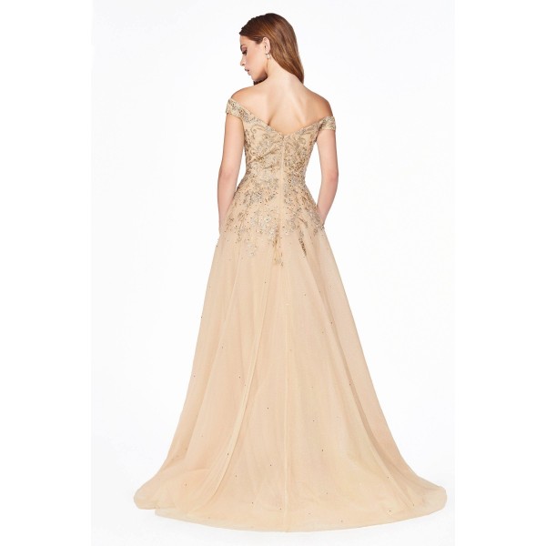 Prom Long Formal Off Shoulder Ball Gown