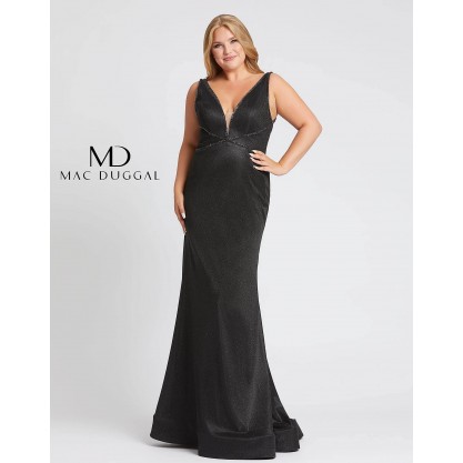 Mac Duggal Fabulouss Plus Size Prom Long Dress 48895 Sale