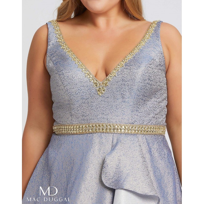 Mac Duggal Fabulouss Plus Size Prom Ball Gown 48978 Sale