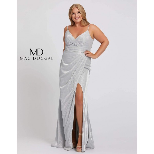 Mac Duggal Fabulouss Plus Size Prom Dress Formal 49049F