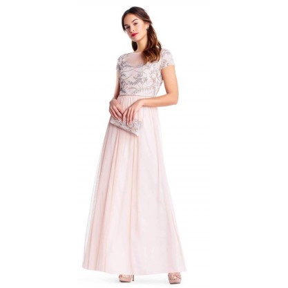 Adrianna Papell Mother of the Bride Long Formal Gown
