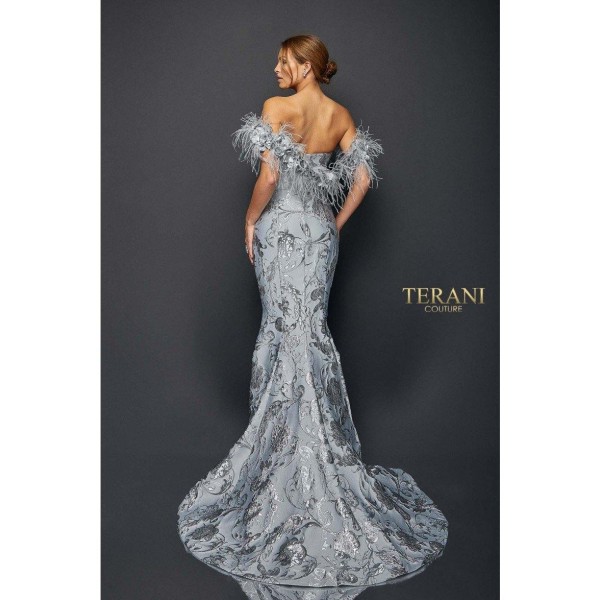 Terani Couture Long Formal Prom Dress 1921E0136