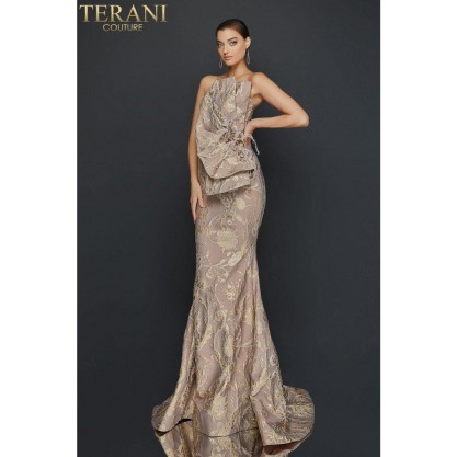 Terani Couture Sleeveless Long Prom Dress 1921E0137