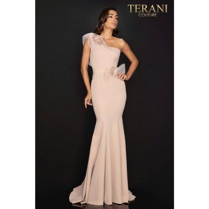 Terani Couture One Shoulder Long Prom Dress 2011E2092