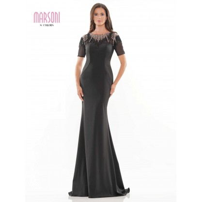 Marsoni Beaded Mother of the Bride Long Gown 1154