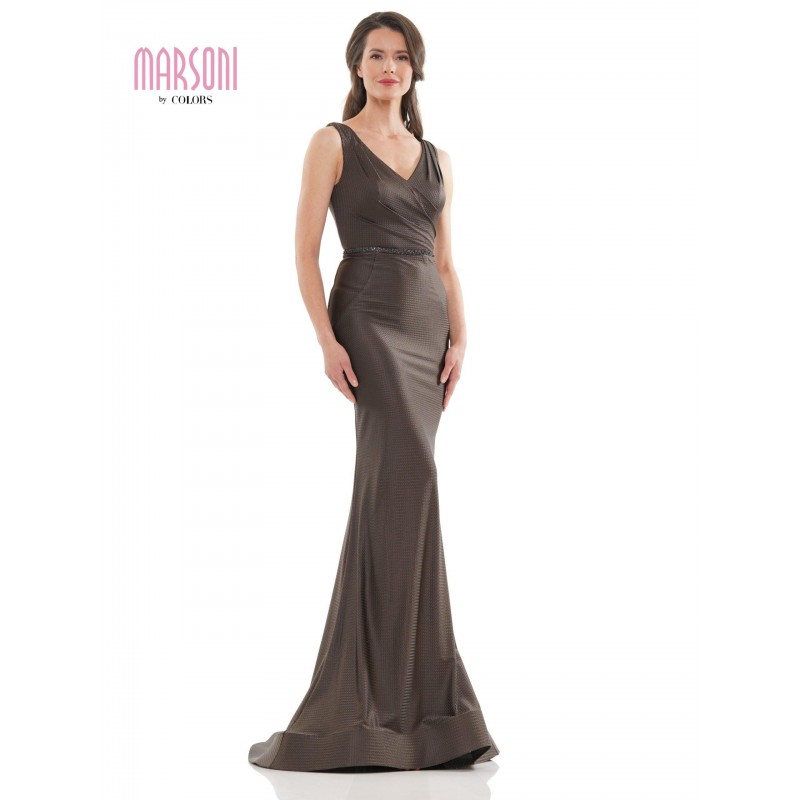 Marsoni Long Sleeveless Formal Evening Gown 1152